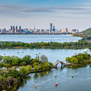 A scenic view of Xuzhou Liulin Yizhi