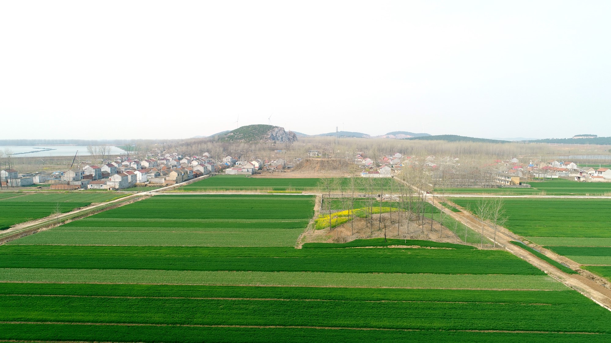 A scenic view of Xuzhou Xiapi Gucheng Yizhi