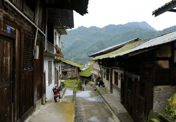 A scenic view of Yaan Chongxiu Daxiangling Qiaolu Bei