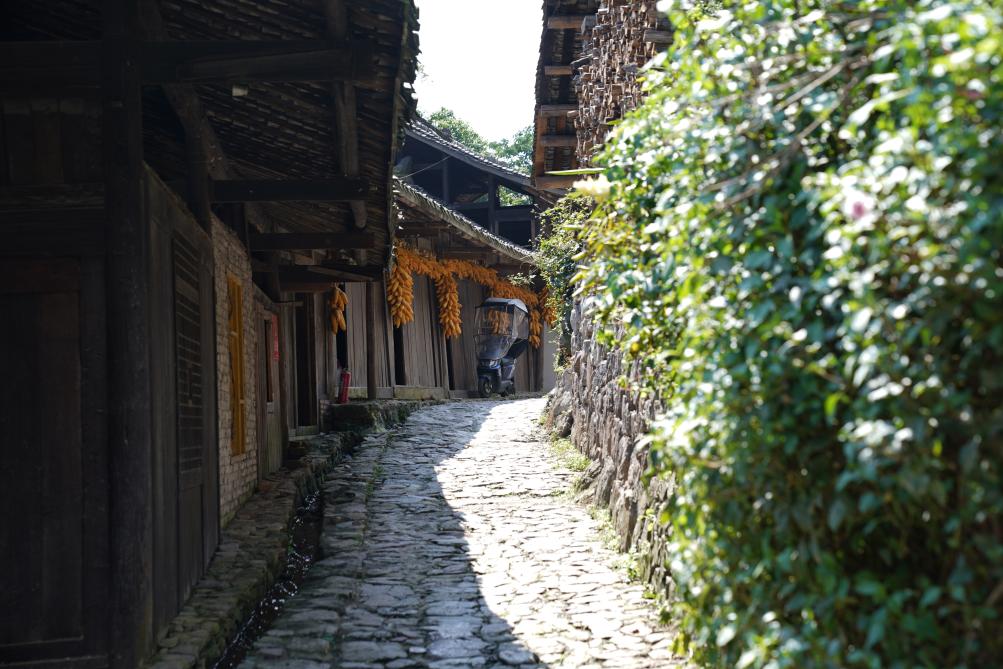 A scenic view of Yaan Ershisidao Guai Gudao Yizhi
