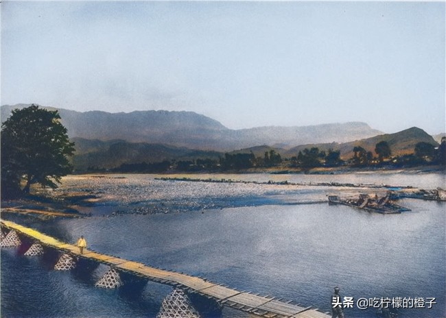 A scenic view of Yaan Qingdai Qingxi Gucheng Yizhi