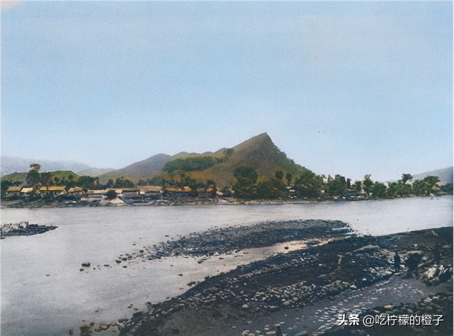 A scenic view of Yaan Qingdai Qingxi Gucheng Yizhi