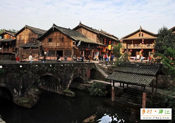 A scenic view of Yaan Yangquanmen Gudao Yizhi