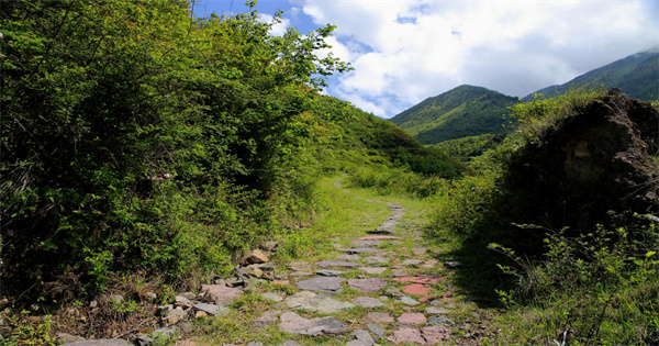 A scenic view of Yaan Yangquanmen Gudao Yizhi