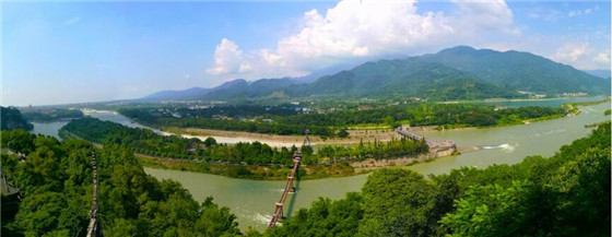 A scenic view of Yaan Yangquanmen Gudao Yizhi