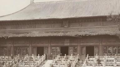 A scenic view of Yanan Chengtai Grottoes