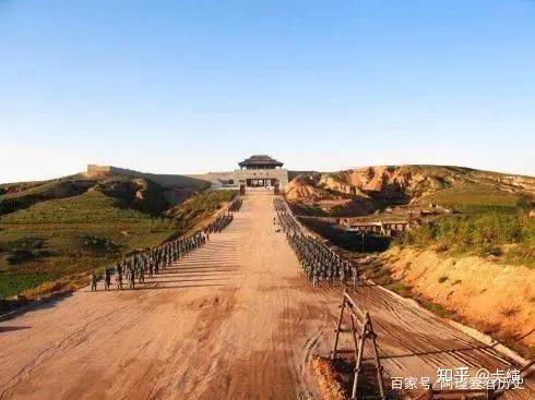 A scenic view of Yanan Qin Zhidao Yanan Section