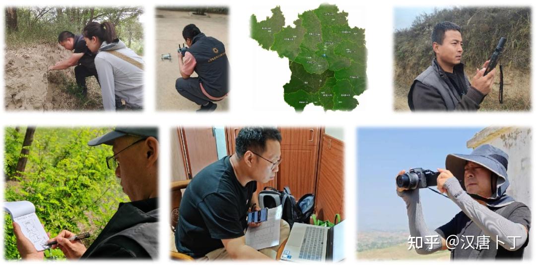 A scenic view of Yanan Tiebiancheng Site