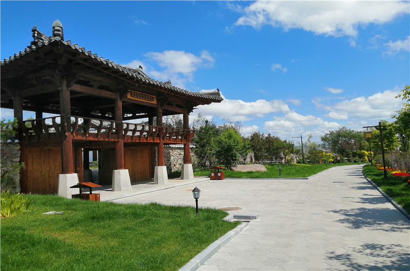 A scenic view of Yanbian Baicaogou Yizhi