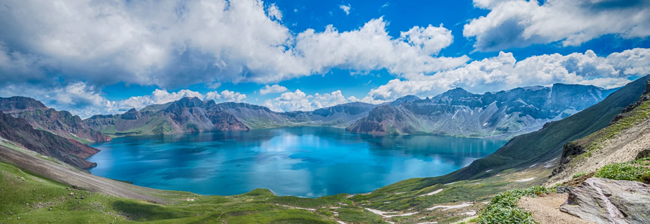 A scenic view of Yanbian Baicaogou Yizhi