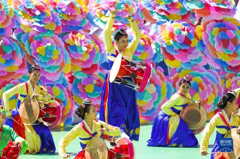 A scenic view of Yanbian Chengshanzi Shancheng