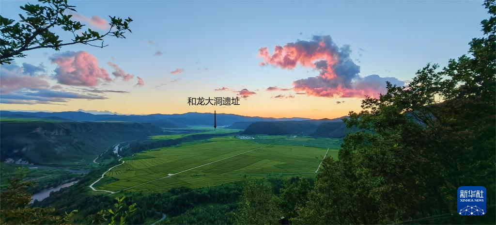 A scenic view of Yanbian Helong Dadong Yizhi