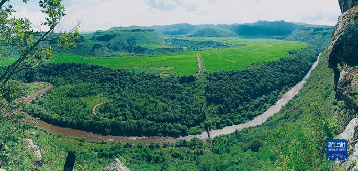 A scenic view of Yanbian Shirengou Yizhi
