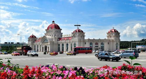 A scenic view of Yanbian Yanji Bianwu Dugongshu Jiuzhi