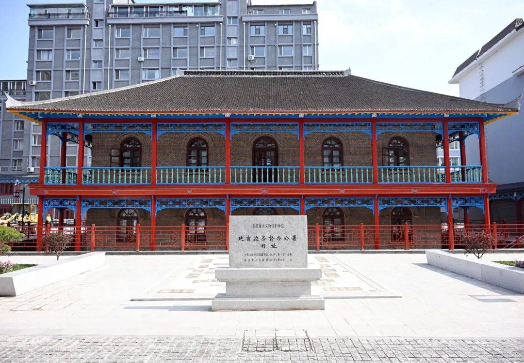 A scenic view of Yanbian Yanji Bianwu Dugongshu Jiuzhi