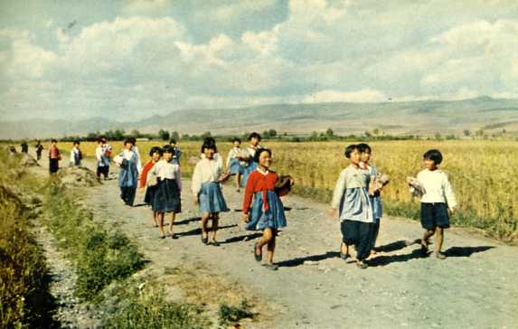 A scenic view of Yanbian Yanji Bianwu Dugongshu Jiuzhi
