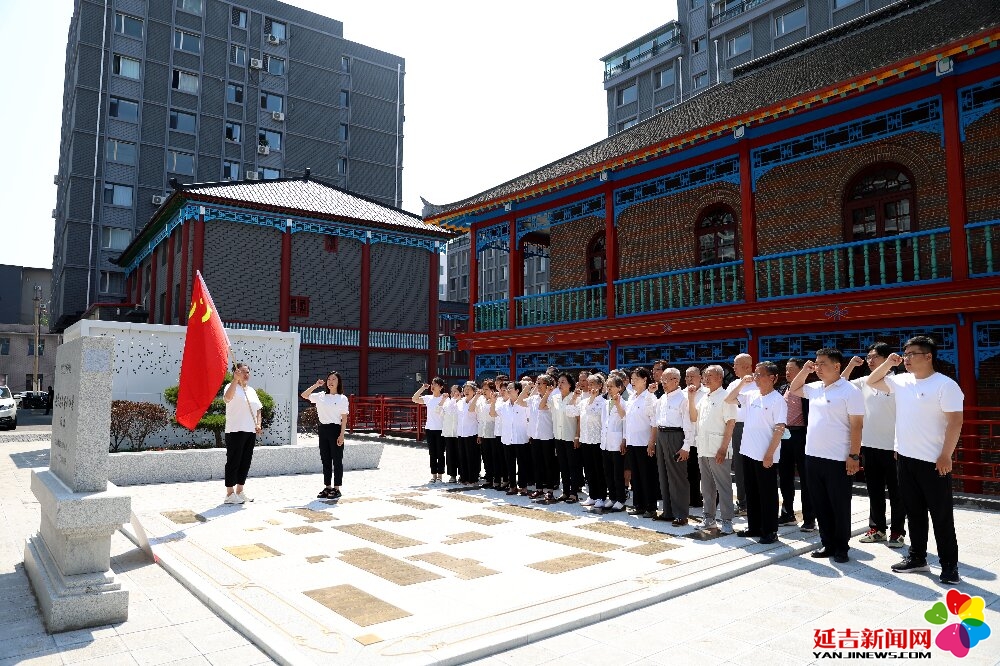 A scenic view of Yanbian Yanji Bianwu Dugongshu Jiuzhi