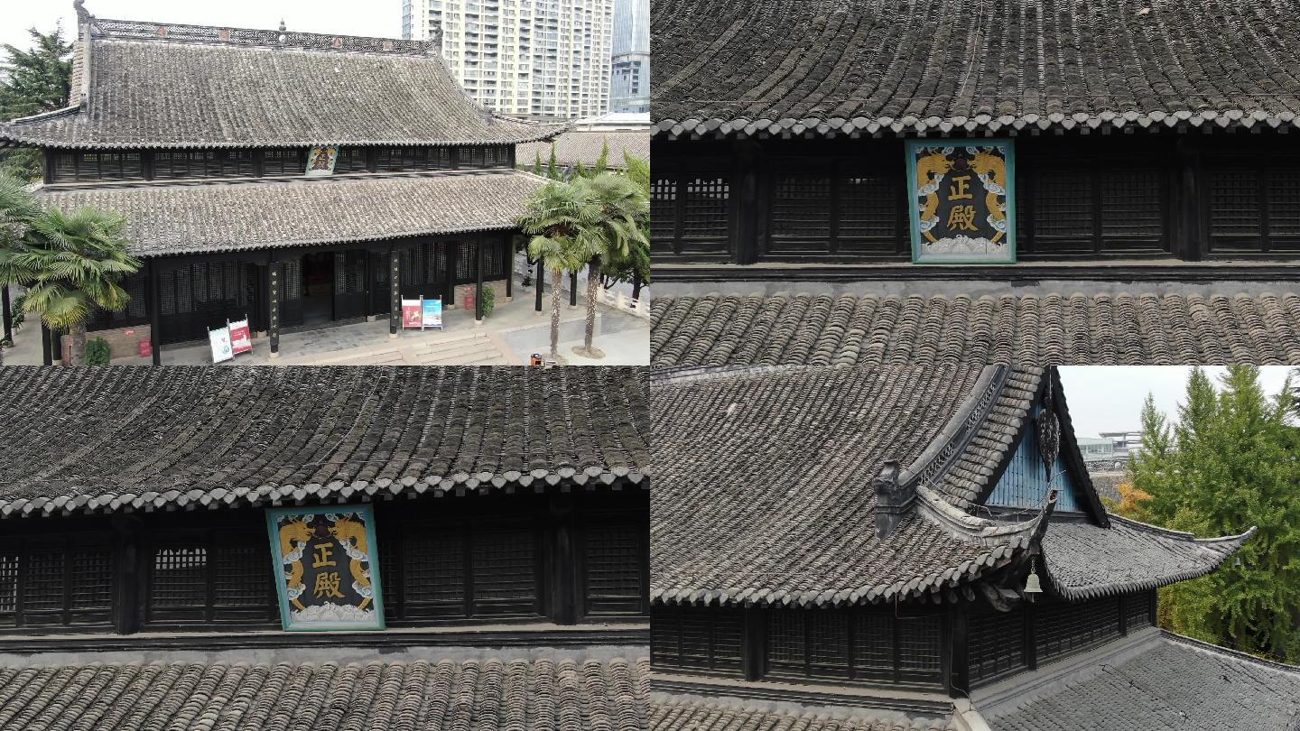 A scenic view of Yancheng Xinsijun Chongjian Junbu Jiuzhi