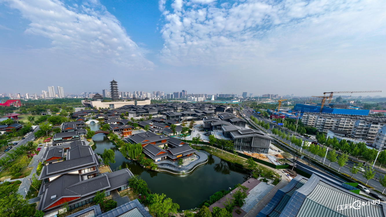 A scenic view of Yangzhou Dayunhe Subitems