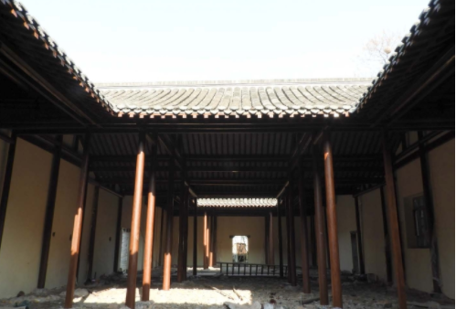 A scenic view of Yangzhou Jiashi Yanshang Zhuzhai