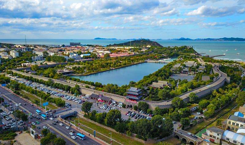 A scenic view of Yantai Cunliji Chengzhi Ji Muqun