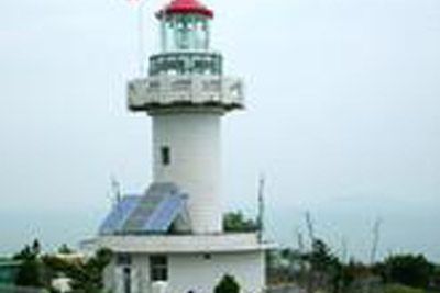 A scenic view of Yantai Houjidao Dengta