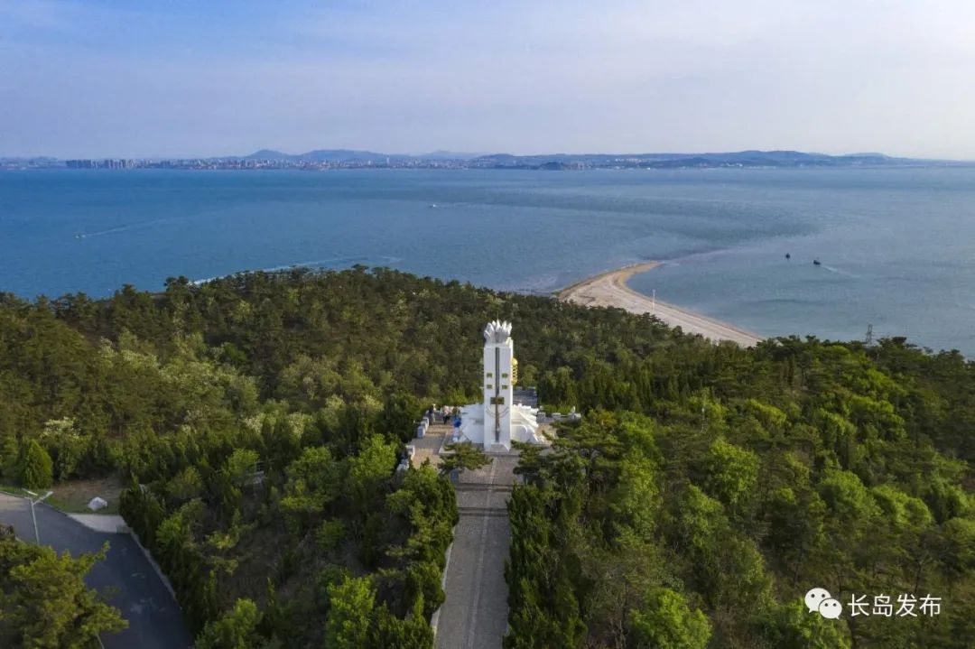 A scenic view of Yantai Houjidao Dengta