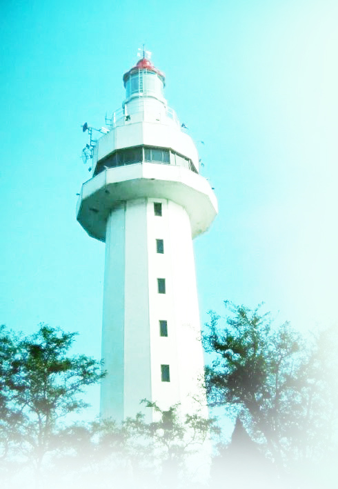 A scenic view of Yantai Houjidao Dengta