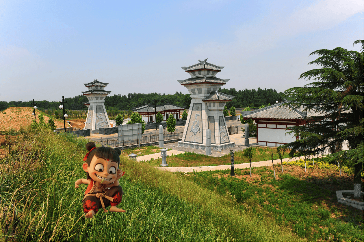 A scenic view of Yantai Qucheng Gucheng Yizhi