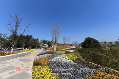 A scenic view of Yantai Qucheng Gucheng Yizhi