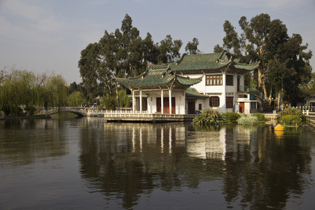 A scenic view of Yibin Daguanlou