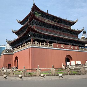A scenic view of Yibin Jiuzhouta