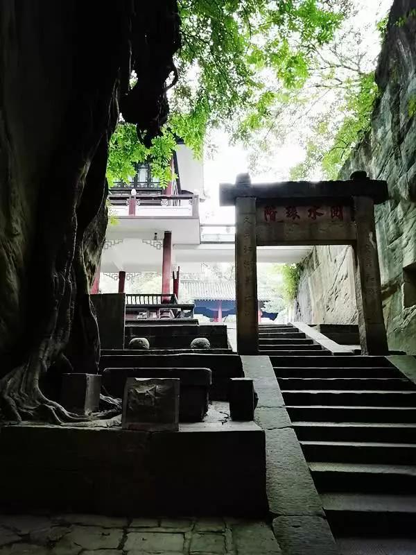 A scenic view of Yibin Liubeichi Shike