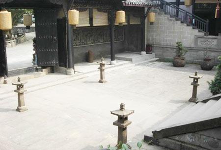 A scenic view of Yibin Xijiashan Minju