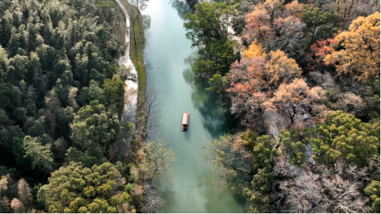 A scenic view of Yichun Fengquqiao