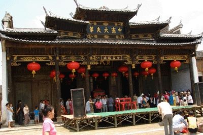 A scenic view of Yichun Jingxian Jiashi Zongci