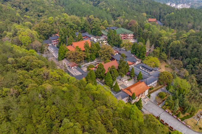 A scenic view of Yichun Mazu Tating