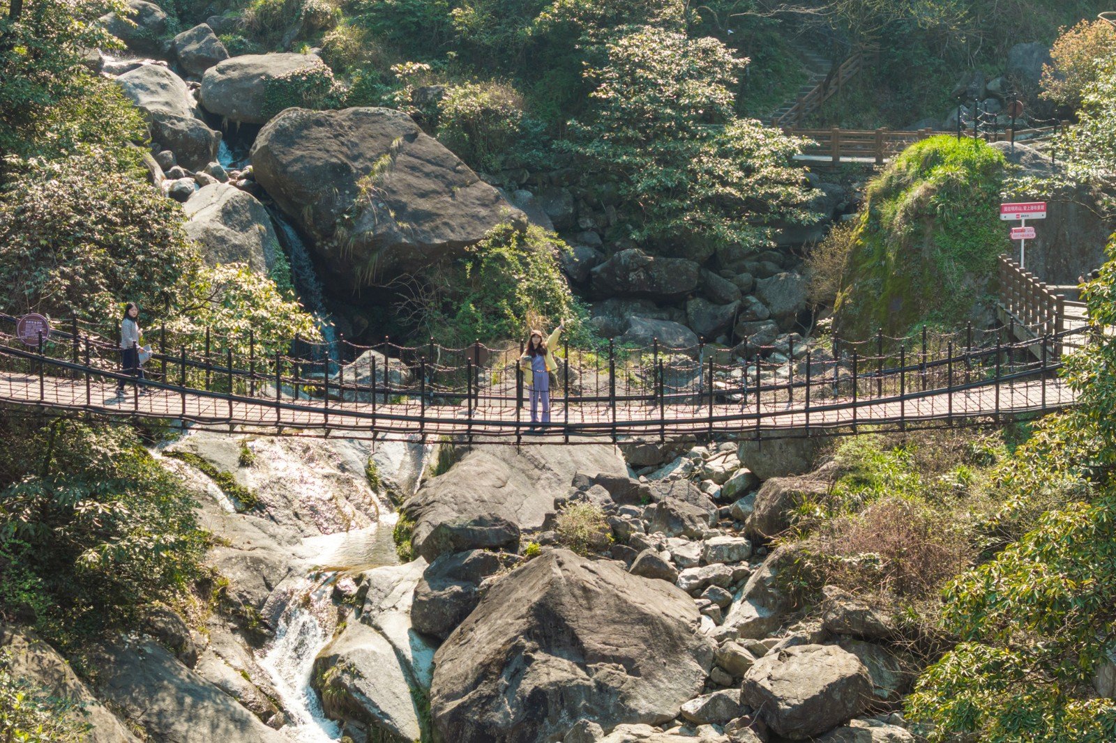 A scenic view of Yichun Mazu Tating