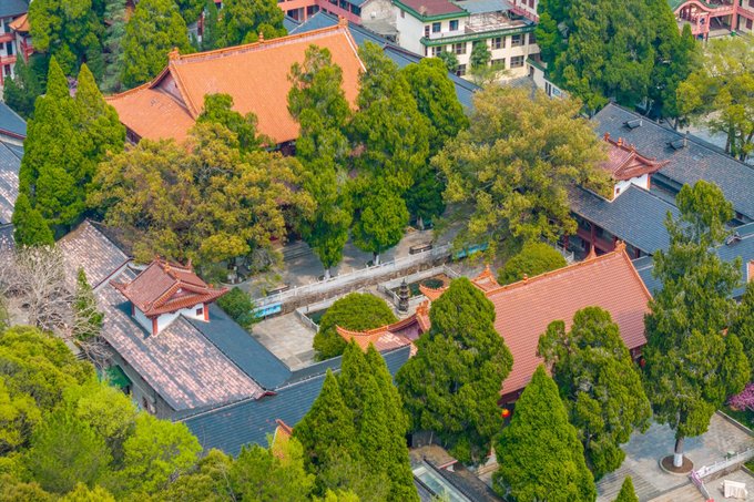 A scenic view of Yichun Mazu Tating