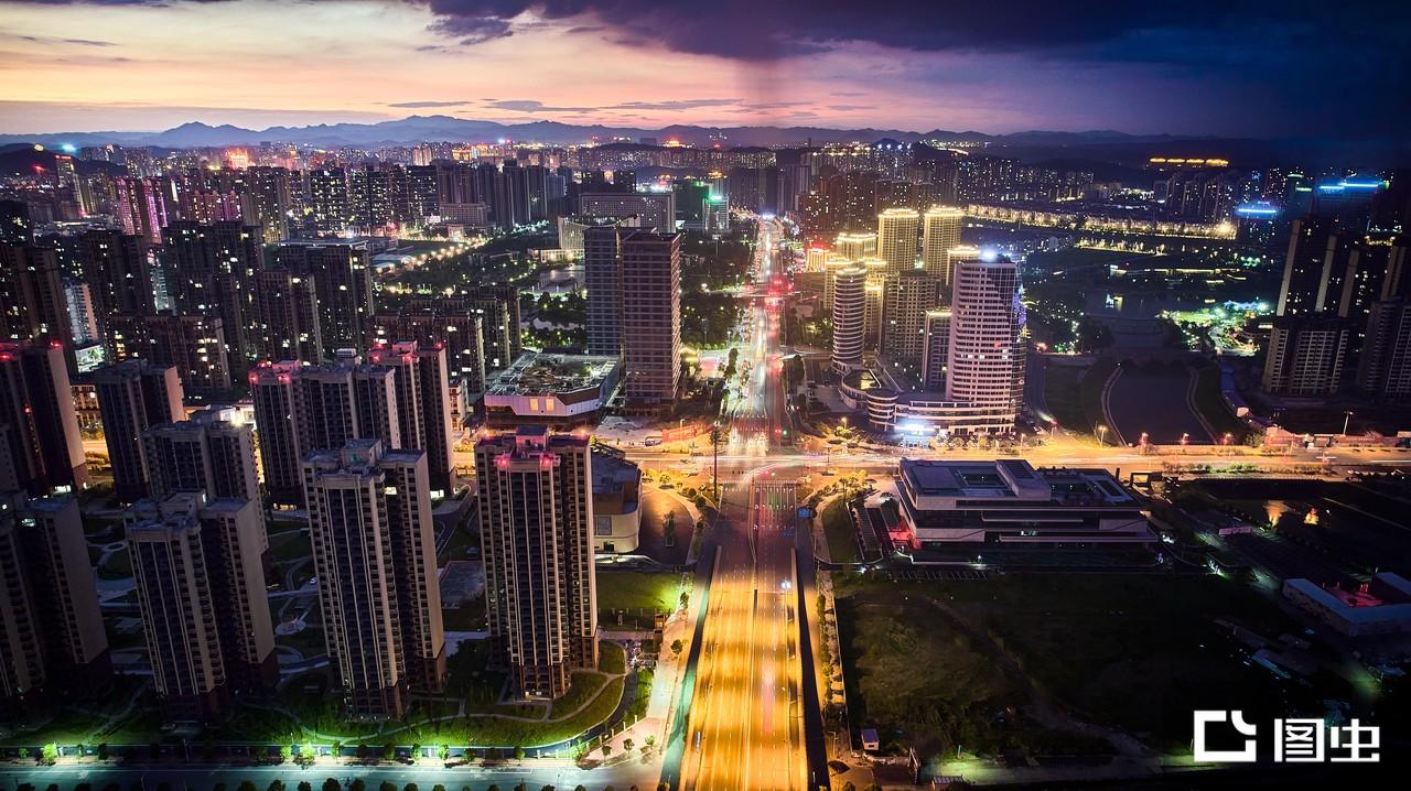 A scenic view of Yichun Wuping Muqun