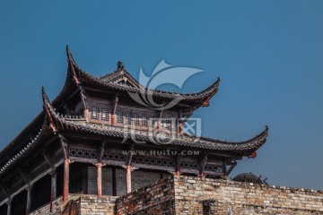 A scenic view of Yichun Yuanzhou Qiaolou