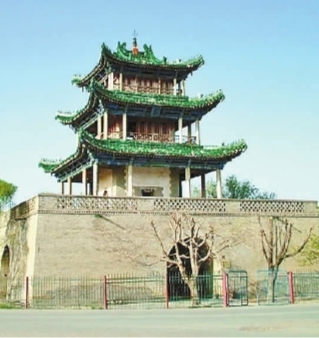 A scenic view of Yili Huiyuan Xin Lao Gucheng Yizhi