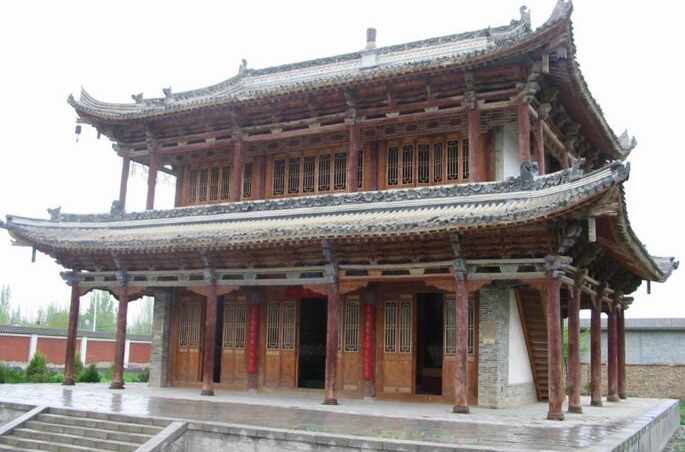 A scenic view of Yili Jingyuansi