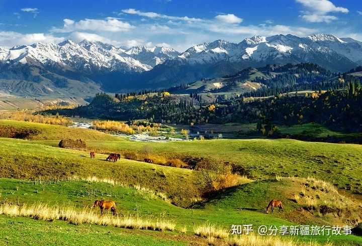 A scenic view of Yili Sutan Waisihan Mazha