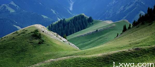 A scenic view of Yili Sutan Waisihan Mazha