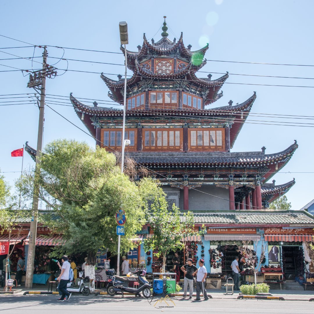 A scenic view of Yili Yining Shanxi Dasi