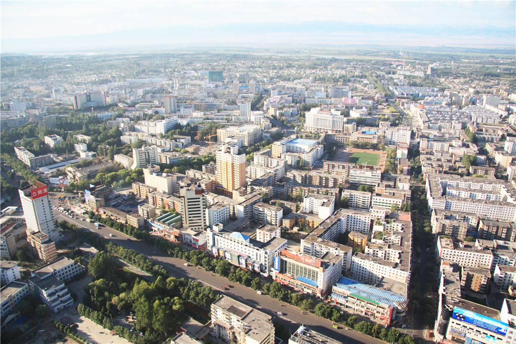 A scenic view of Yili Yining Shanxi Dasi