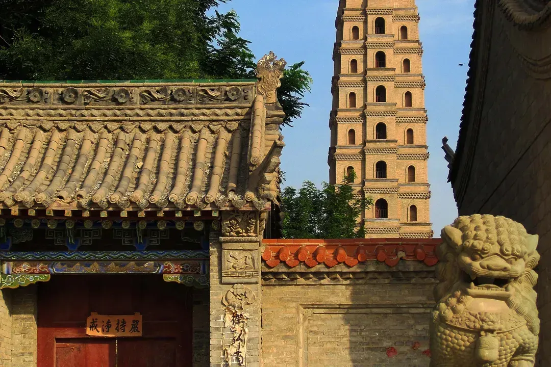 A scenic view of Yinchuan Haibaota