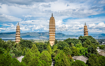 A scenic view of Yinchuan Haibaota