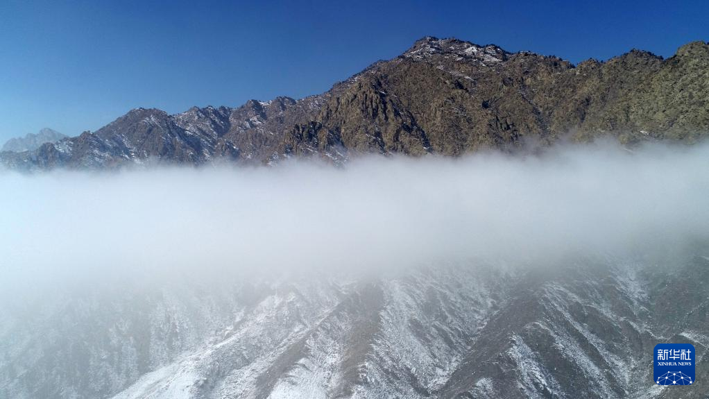 A scenic view of Yinchuan Helanshan Yanhua